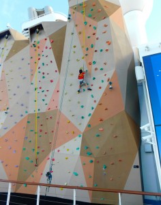 RCCL Climbing Wall