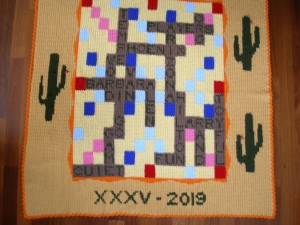 Commemorative afghan