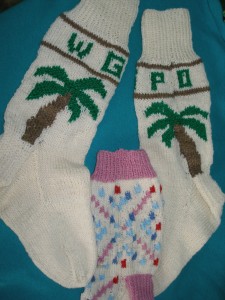 Socks for the silent auction